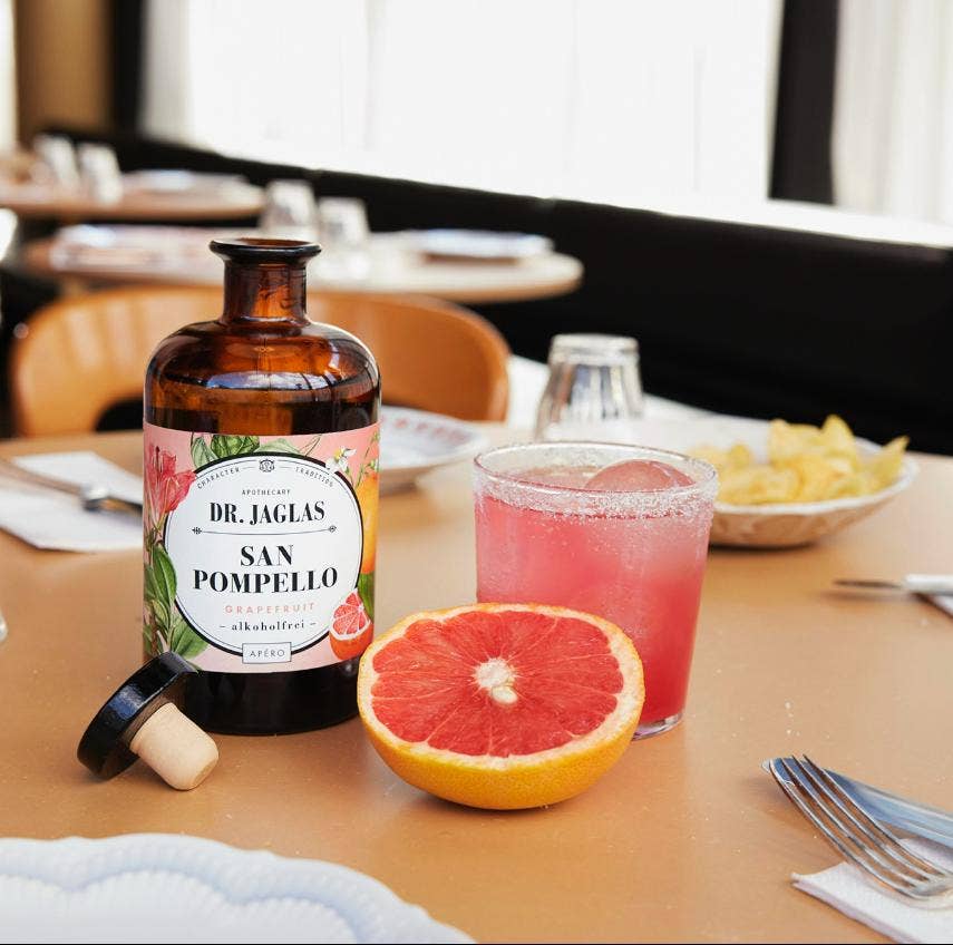 San Pompello, alkoholfreier Aperitif, Spirituose - GUNDT HOME