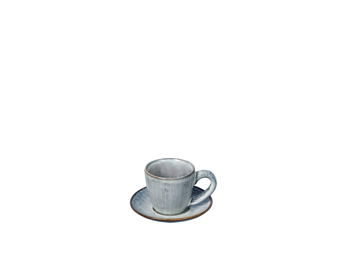 BROSTE COPENHAGEN Nordic Sea Espressotasse mit Untertasse - GUNDT HOME