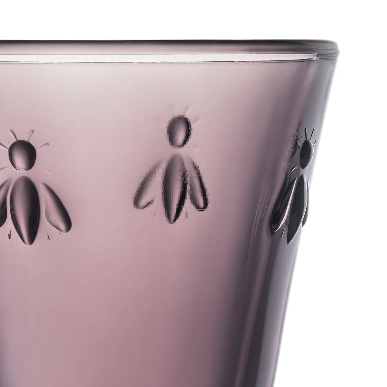 Trinkglas Abeille Aubergine - GUNDT HOME