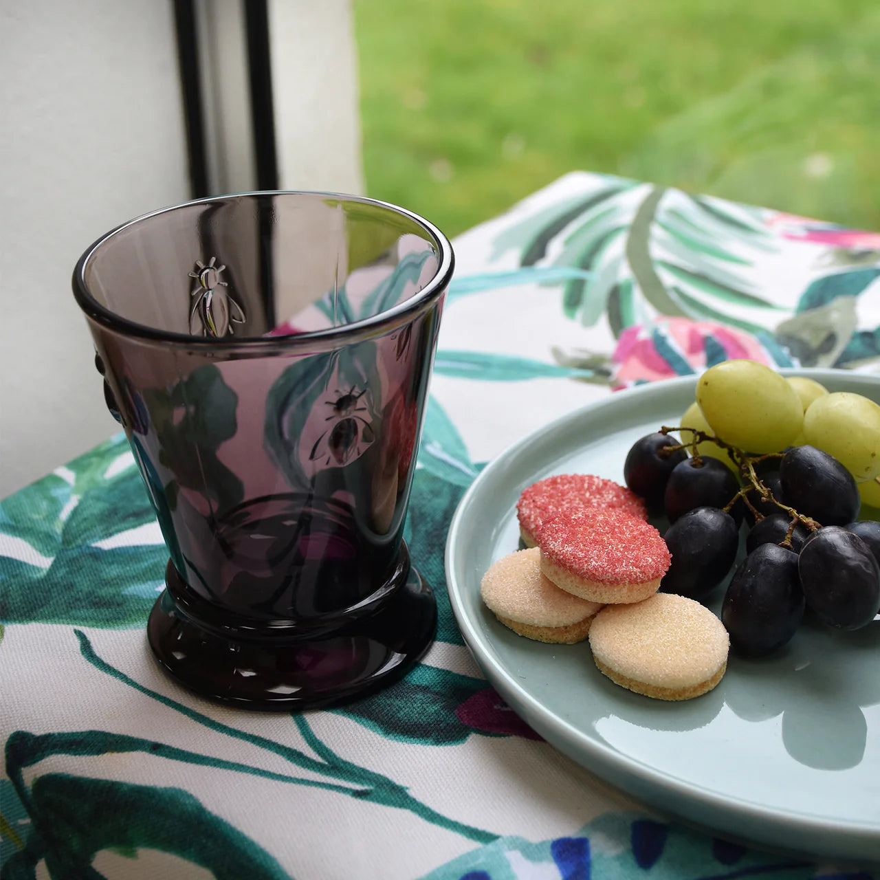 Trinkglas Abeille Aubergine - GUNDT HOME