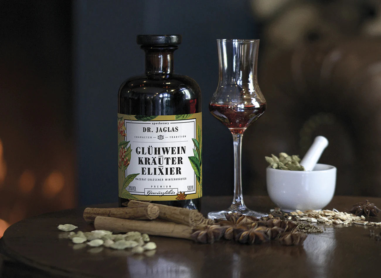 Dr. JAGLAS Glühweinkräuter Elixier 500ml. - GUNDT HOME