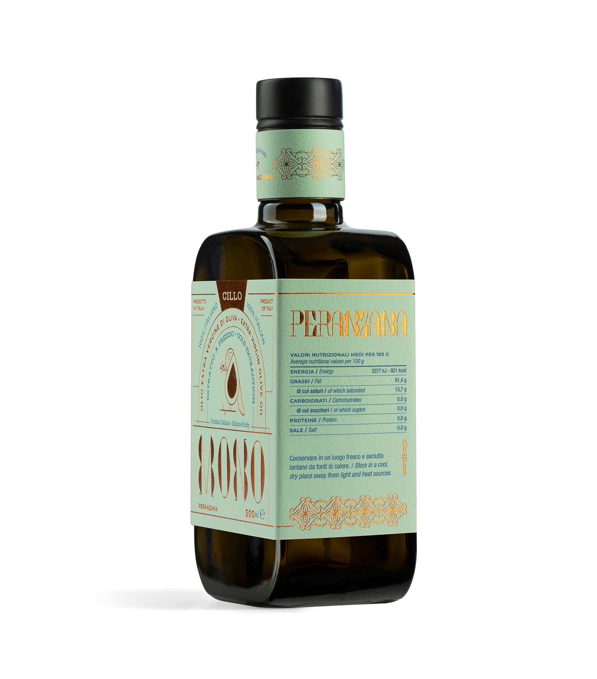 Mono, Peranzana – Natives Olivenöl Extra 500ml - GUNDT HOME