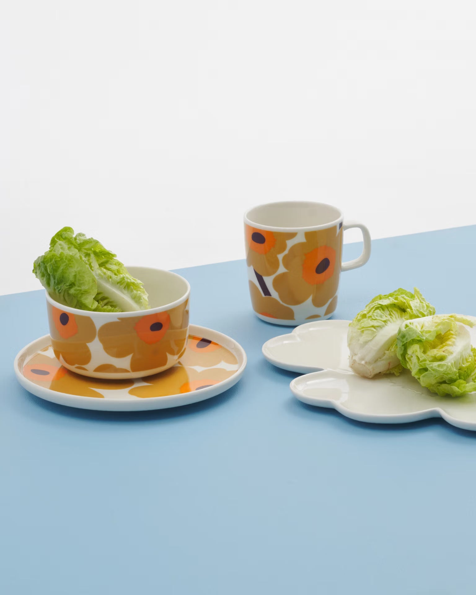 Teller Unikko Kramell/Weiß 20cm - GUNDT HOME