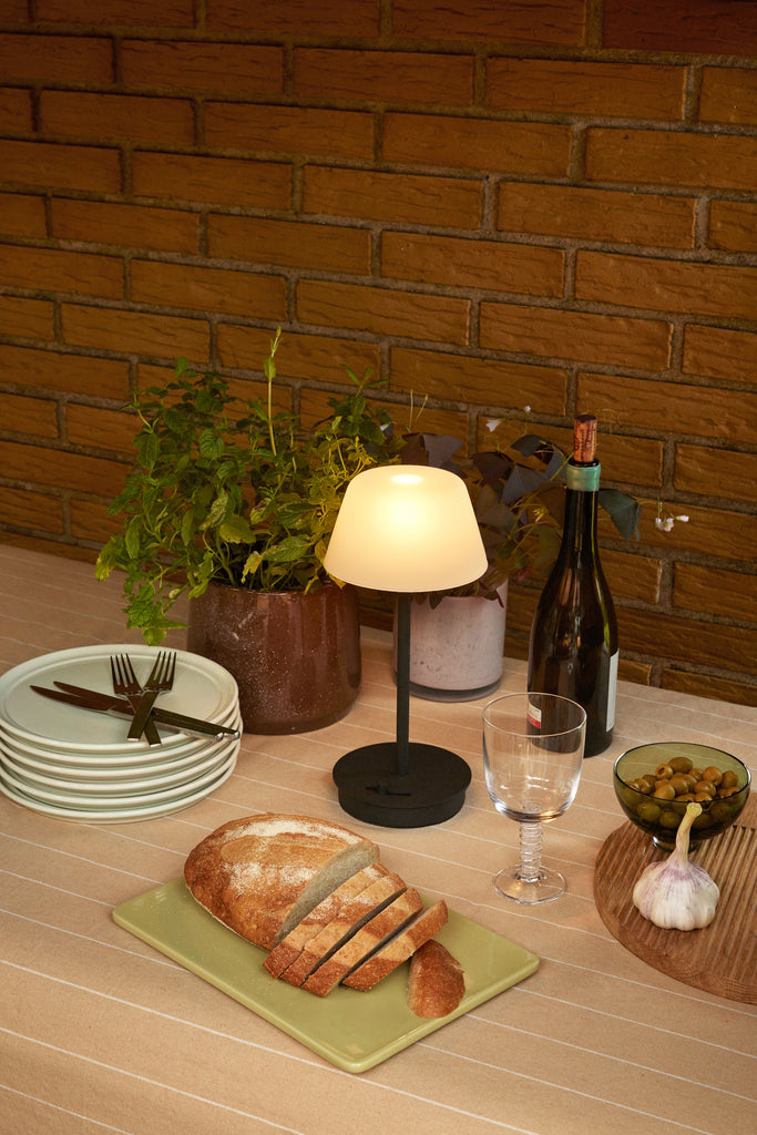 Salon Kabellose Lampe Black - GUNDT HOME