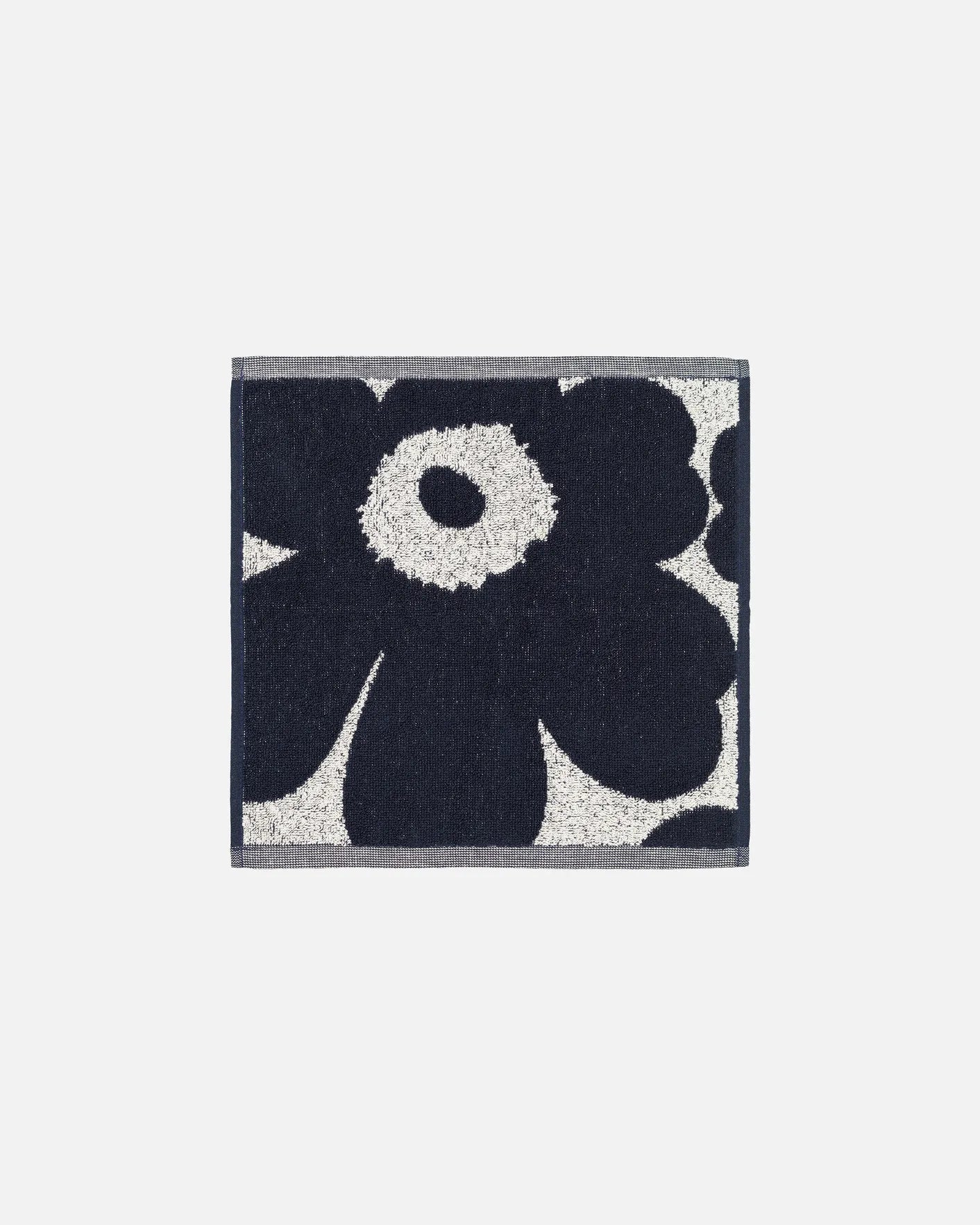 Handtuch 30x30 Unikko schwarz - GUNDT HOME