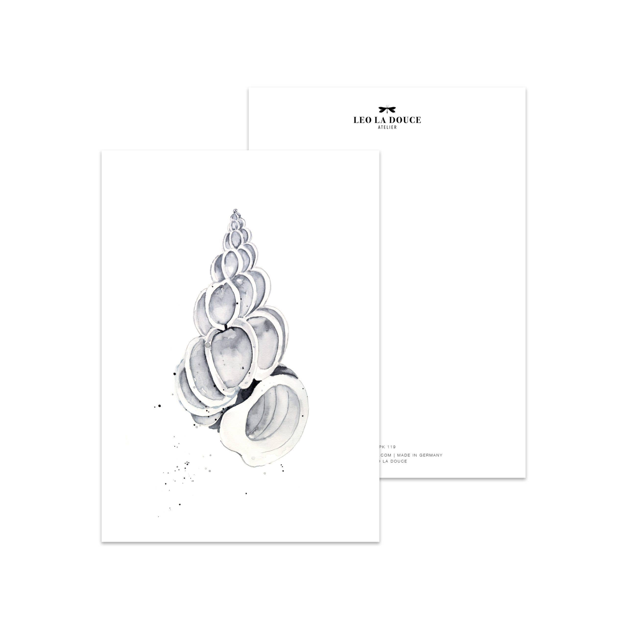 Postkarte -  Shell No 1 - GUNDT HOME