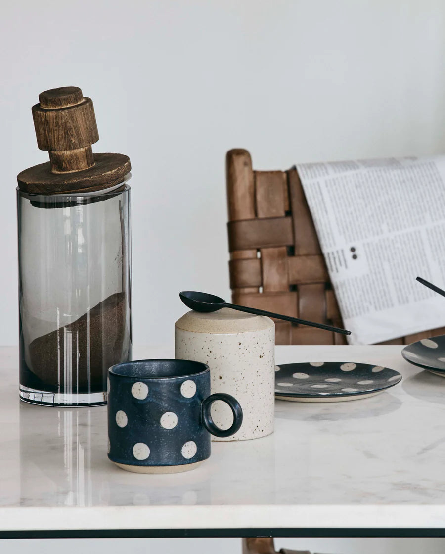 Grainy Tasse blau / sand - GUNDT HOME