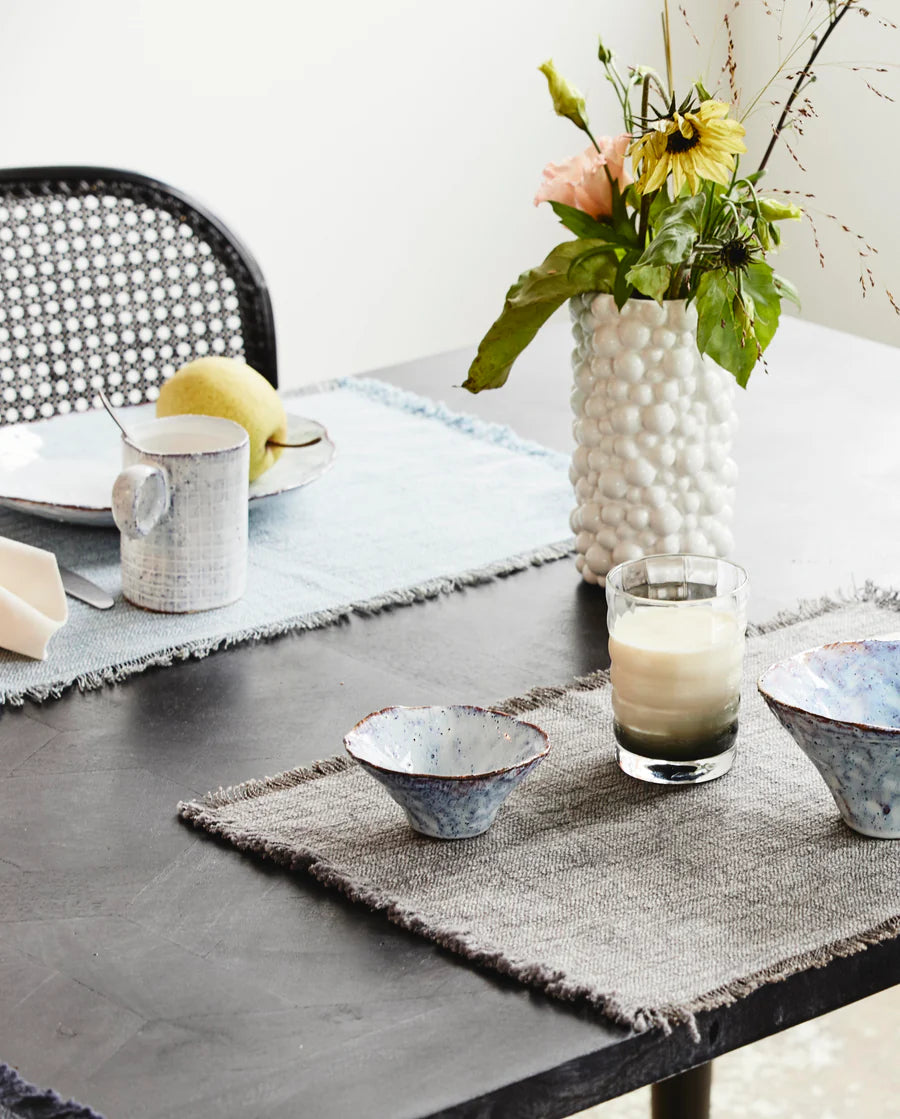 NORDAL Soisalo Tasse Karriert hellblau - GUNDT HOME