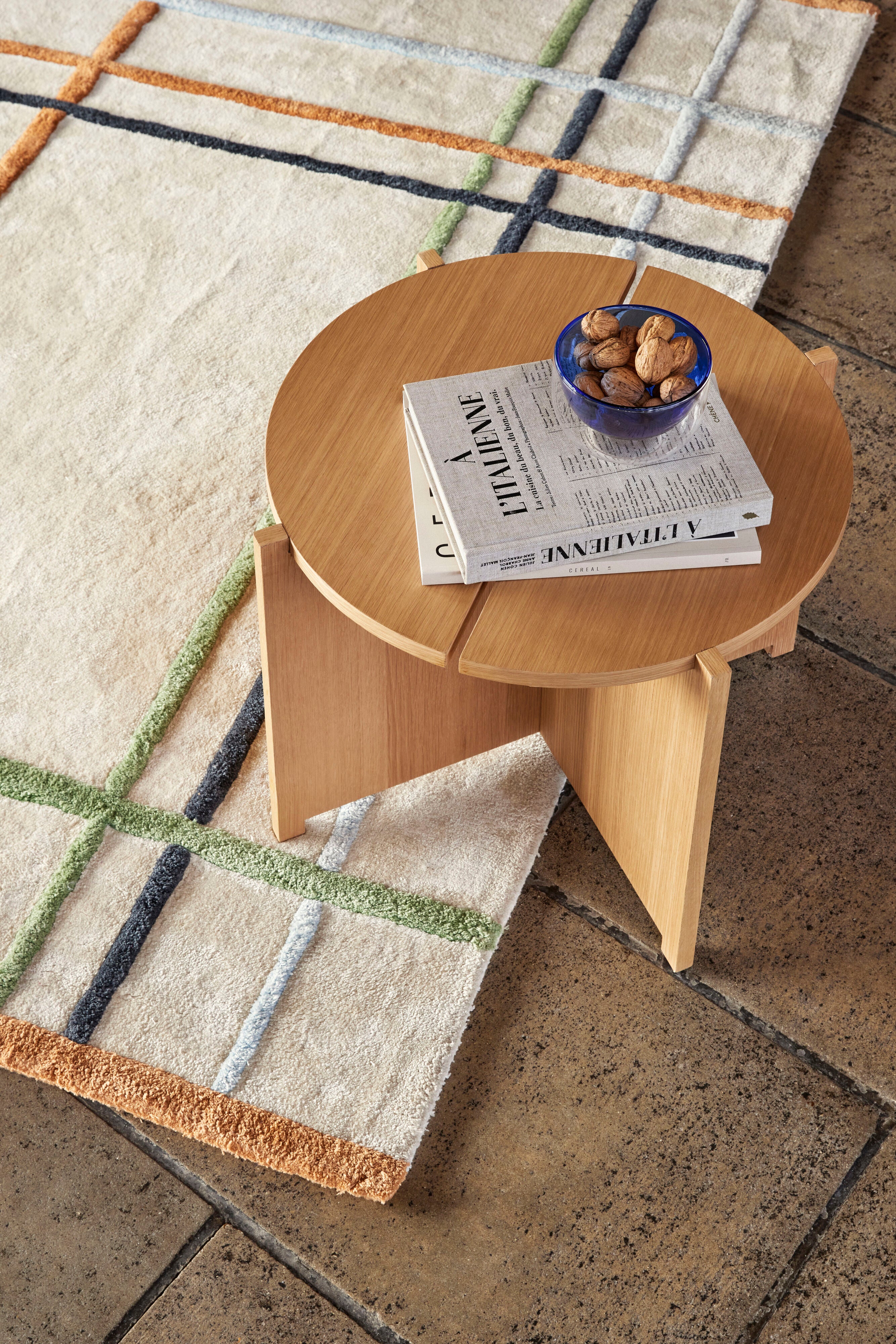 Kiosk Glas Schalen Blau - GUNDT HOME