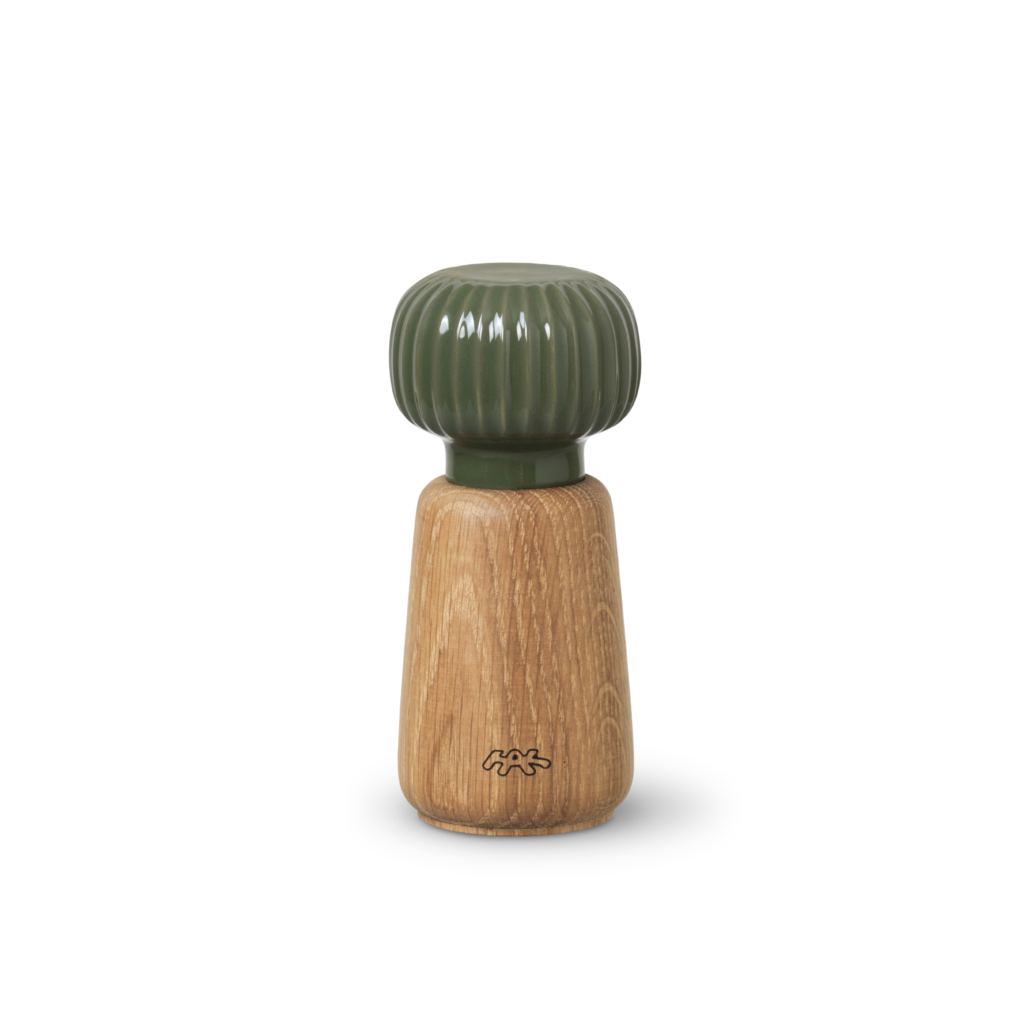 KÄHLER Hammershøi-Mühle 14cm dunkelgrün - GUNDT HOME