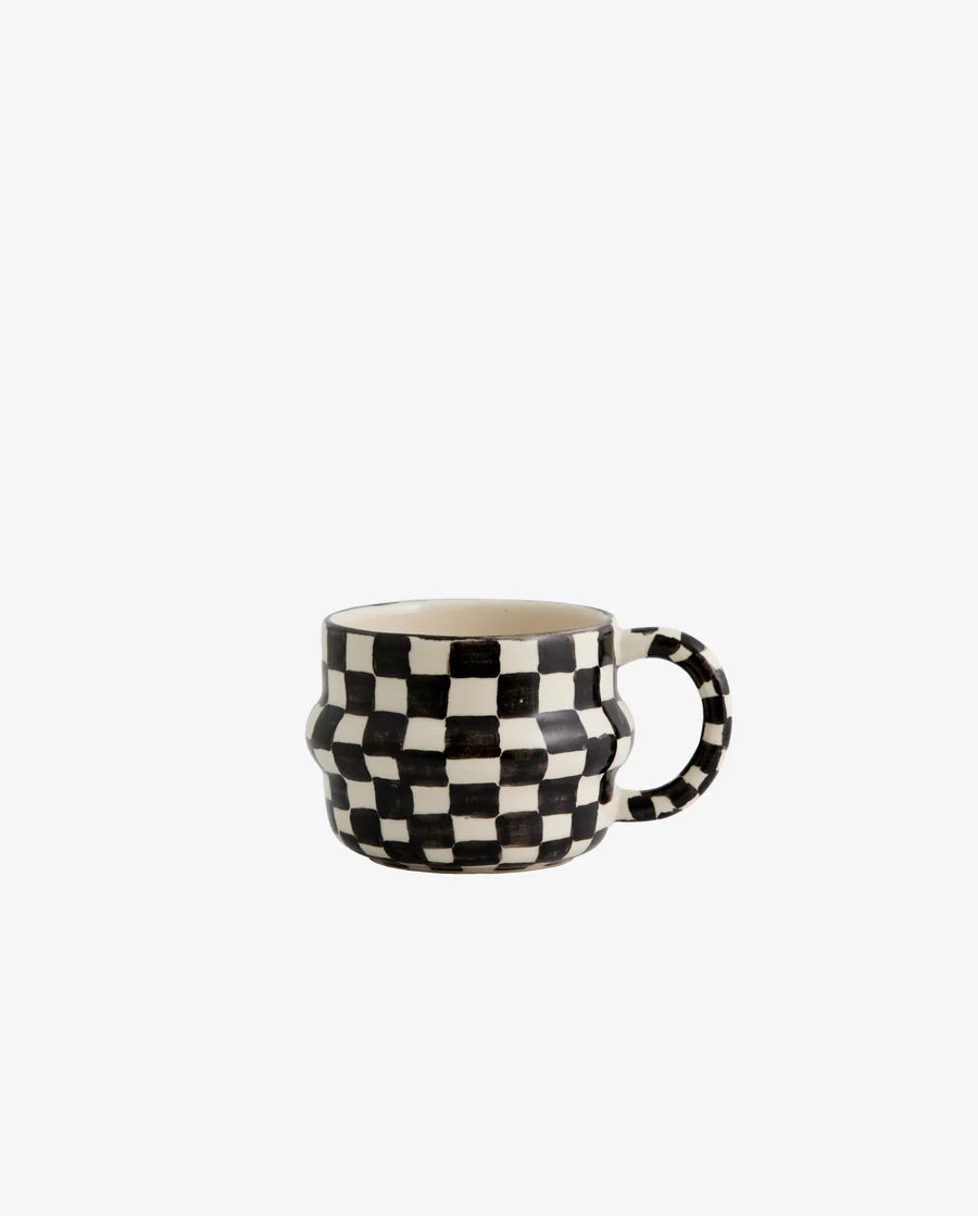 NORDAL YSIA Tasse Schwarz/Elfenbein - GUNDT HOME
