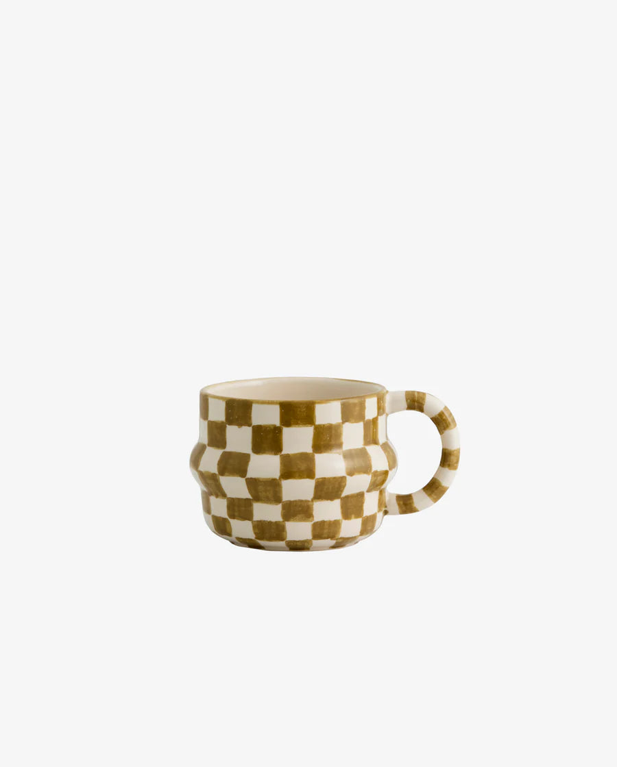 NORDAL YSIA Tasse Grün/Elfenbein - GUNDT HOME