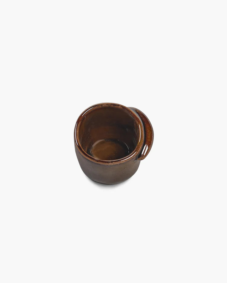 SERAX Uncharted Out of Lines Kaffeetasse ohne Henkel Ocher - GUNDT HOME