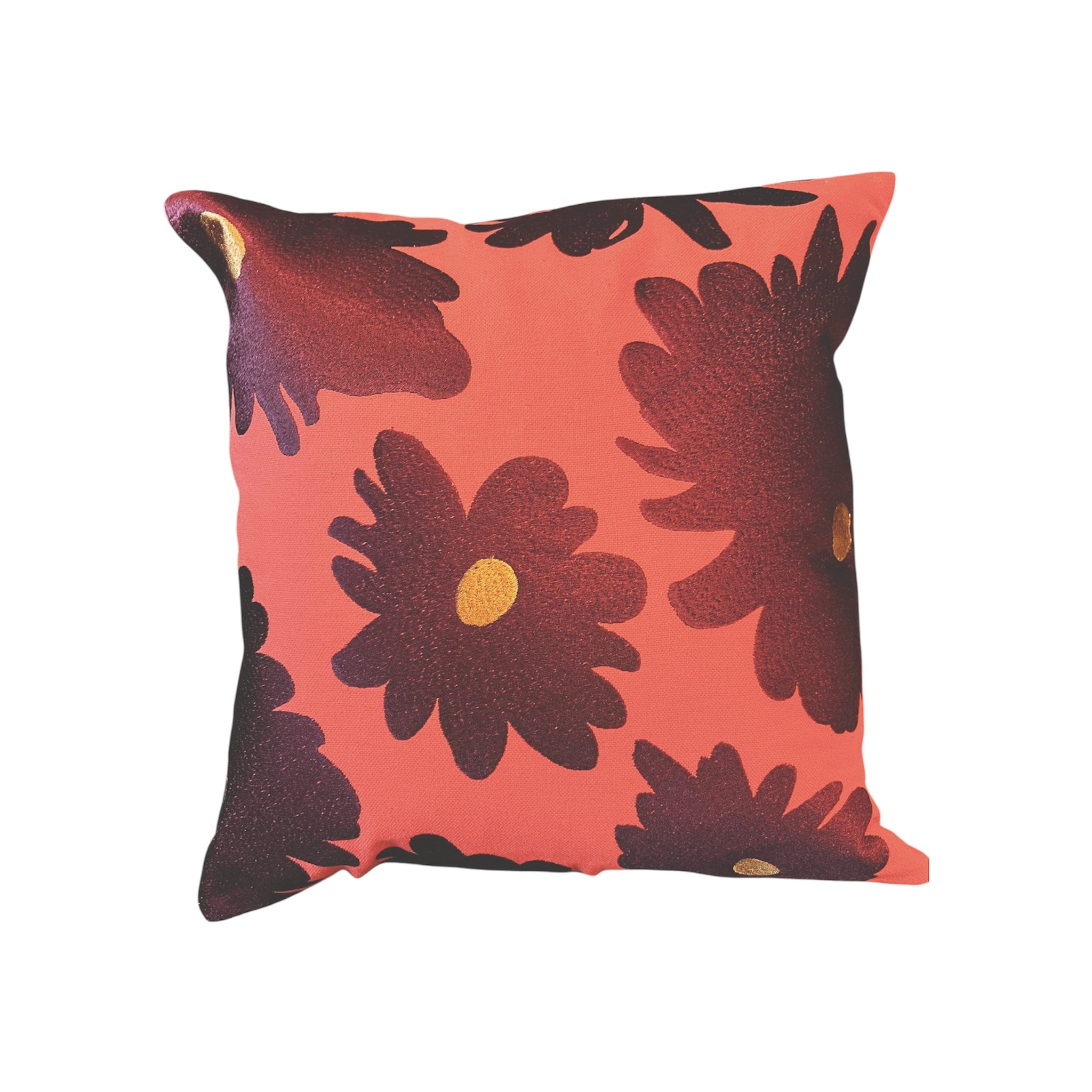 Kissenbezug Coup de foudre orange - GUNDT HOME