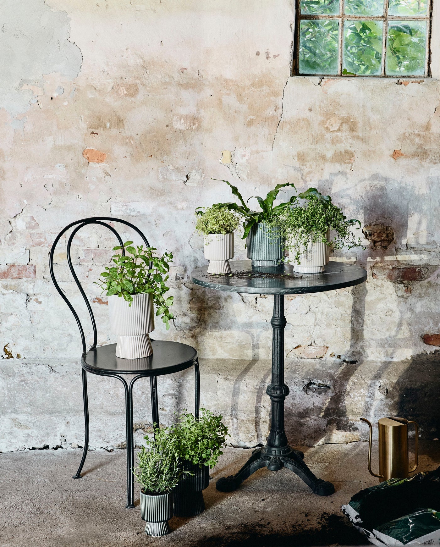Oxna Übertopf sand - GUNDT HOME