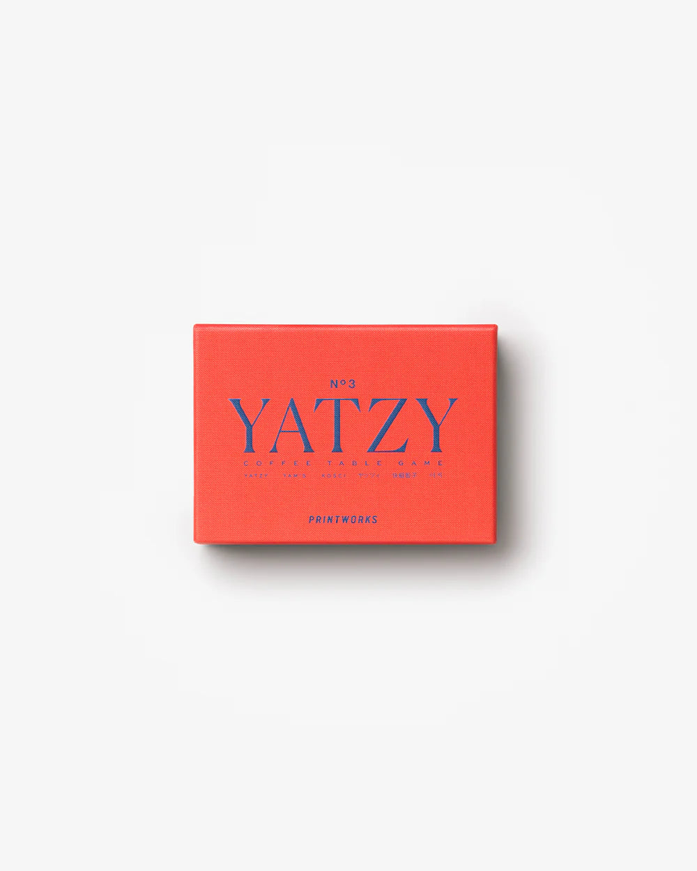 PRINTWORKS Yatzy Classic Rot - GUNDT HOME