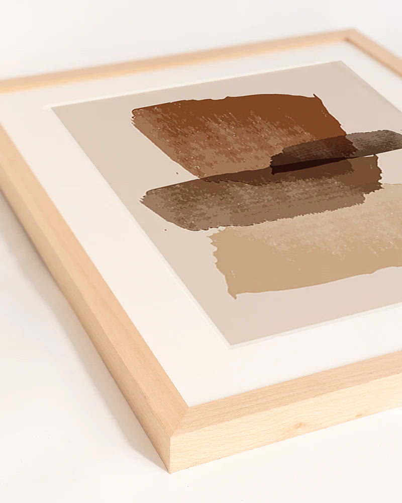 Abstract Brown Shapes II - GUNDT HOME