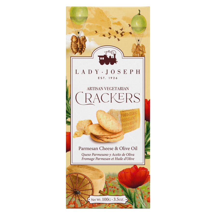 Cracker mit Parmesan und Olivenöl - GUNDT HOME