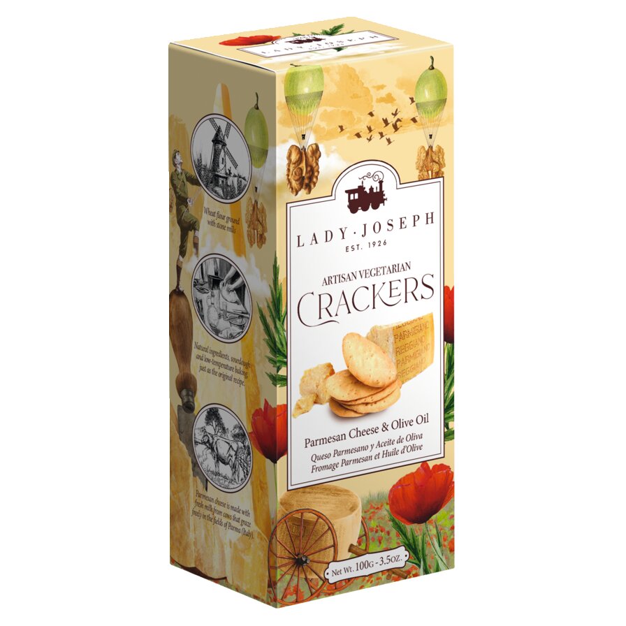 Cracker mit Parmesan und Olivenöl - GUNDT HOME