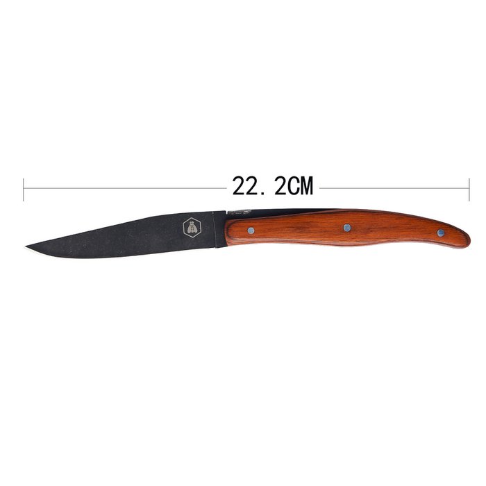 Steakmesser Stonewash Klinge 4 teilig - GUNDT HOME