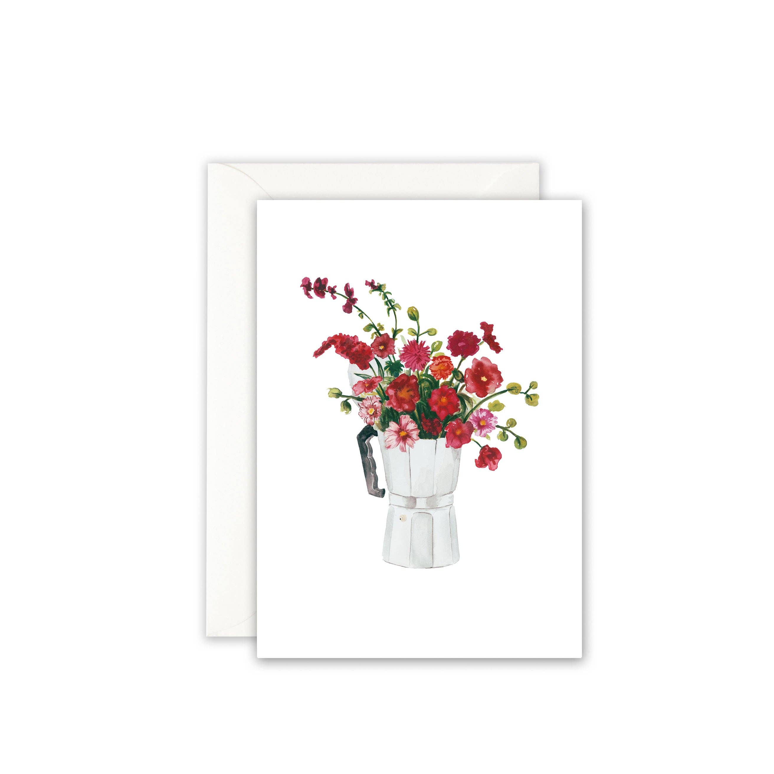 Grußkarte · Red Espresso bouquet - GUNDT HOME