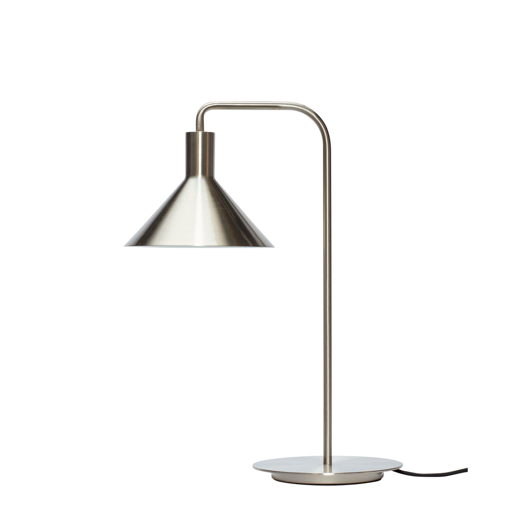 Solo Tischlampe Nickel - GUNDT HOME