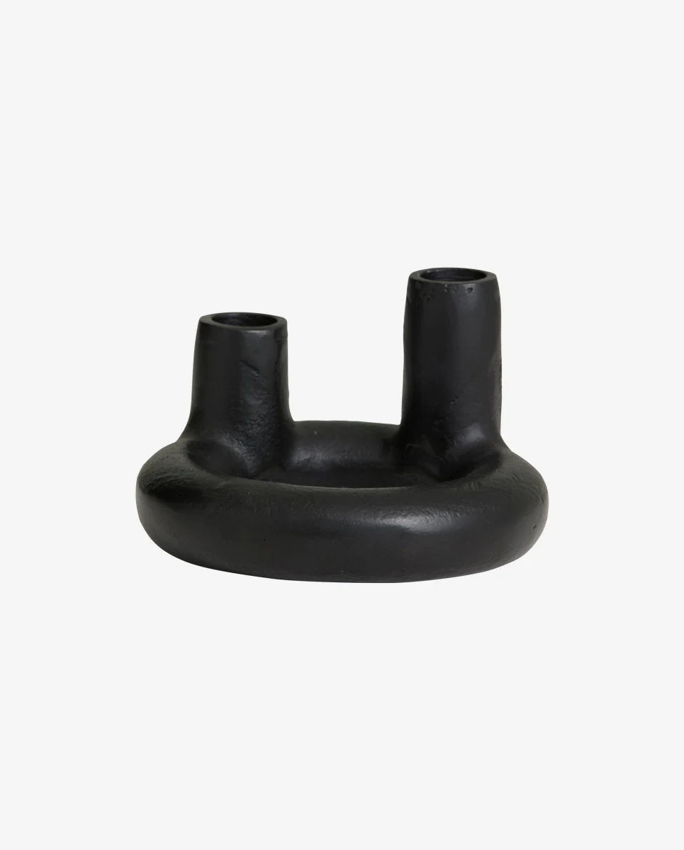 NORDAL TORO Kerzenhalter schwarz - GUNDT HOME